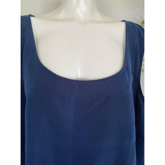 Vintage Shell Top Size 30 Silhouettes Women's Plus - Picture 3 of 10